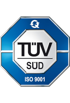 wir sind ISO 9001:2015 Zertifiziert